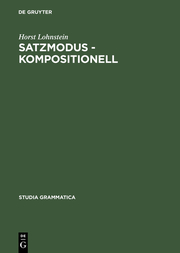 Satzmodus kompositionell - Cover