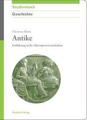 Antike - Cover