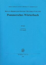 Pommersches Wörterbuch L bis manch