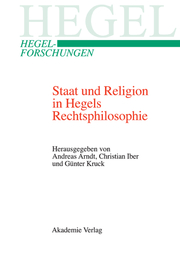 Staat und Religion in Hegels Rechtsphilosophie - Cover