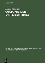 Anatomie der Parteizentrale - Cover