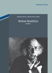 Walter Boehlich - Cover