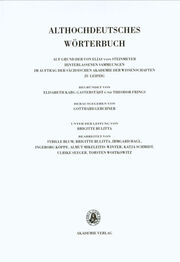 Althochdeutsches Wörterbuch IV, M-N, 7./8.Lieferung - Cover