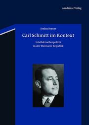 Carl Schmitt im Kontext - Cover