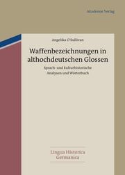 Waffenbezeichnungen in althochdeutschen Glossen - Cover