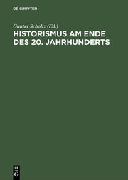 Historismus am Ende des 20. Jahrhunderts - Cover