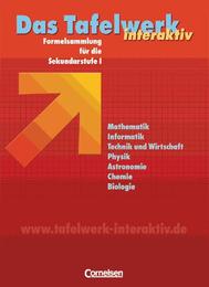 Das Tafelwerk interaktiv, Formelsammlung für die Sekundarstufe I, Westliche Bundesländer, Hs Rs Gsch Gy - Cover