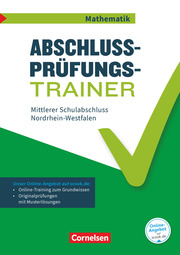 Abschlussprüfungstrainer Mathematik - Nordrhein-Westfalen - 10. Schuljahr - Cover