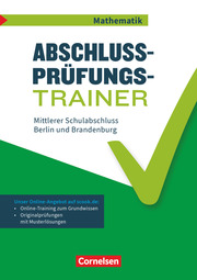Abschlussprüfungstrainer Mathematik - Berlin und Brandenburg - 10. Schuljahr - Cover