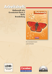 Mathematik plus - Grundschule Berlin und Brandenburg - 5. Schuljahr - Cover