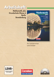 Mathematik plus - Grundschule Berlin und Brandenburg - 6. Schuljahr - Cover