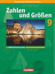 Zahlen und Größen - Kernlehrpläne Gesamtschule Nordrhein-Westfalen - 9. Schuljahr - Erweiterungskurs - Cover