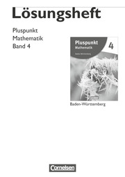 Pluspunkt Mathematik - Baden-Württemberg - Neubearbeitung - Band 4 - Cover