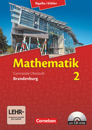 Bigalke/Köhler: Mathematik - Brandenburg - Ausgabe 2013 - Band 2 - Cover