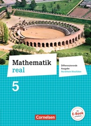 Mathematik real - Differenzierende Ausgabe Nordrhein-Westfalen - 5. Schuljahr - Cover