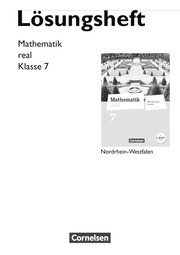 Mathematik real - Differenzierende Ausgabe Nordrhein-Westfalen - 7. Schuljahr - Cover