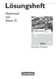 Mathematik real - Differenzierende Ausgabe Nordrhein-Westfalen - 10. Schuljahr - Cover