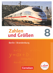 Zahlen und Größen - Berlin und Brandenburg - 8. Schuljahr - Cover