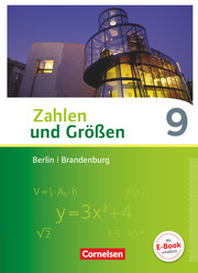Zahlen und Größen - Berlin und Brandenburg - 9. Schuljahr - Cover