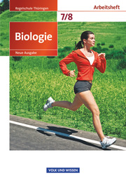 Biologie - Ausgabe Volk und Wissen - Regelschule Thüringen - Neue Ausgabe - 7./8. Schuljahr - Cover