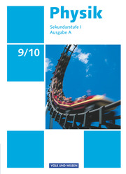 Physik - Ausgabe Volk und Wissen - Ausgabe A - Sekundarstufe I - 9./10. Schuljahr - Cover