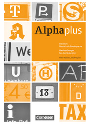 Alpha plus - Deutsch als Zweitsprache - Basiskurs - Ausgabe 2011/12 - Cover