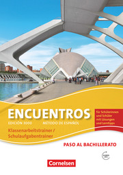 Encuentros - Método de Español - Spanisch als 3. Fremdsprache - Ausgabe 2010 - Paso al bachillerato - Cover