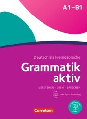 Grammatik aktiv Üben, Hören, Sprechen A1-B1 - Cover