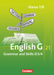 English G 21 - Grundausgabe D/Erweiterte Ausgabe D - Band 3/4: 7./8. Schuljahr