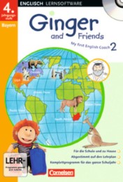 Ginger and Friends, My first English Coach, By, CD-ROM für Windows