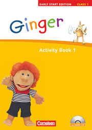 Ginger - Lehr- und Lernmaterial für den früh beginnenden Englischunterricht - Early Start Edition - Ausgabe 2008 - Band 1: 1. Schuljahr - Cover