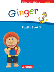 Ginger - Lehr- und Lernmaterial für den früh beginnenden Englischunterricht - Early Start Edition - Ausgabe 2008 - Band 3: 3. Schuljahr - Cover