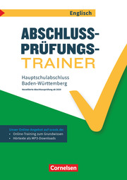 Abschlussprüfungstrainer Englisch - Baden-Württemberg - 9. Schuljahr - Cover