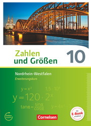 Zahlen und Größen - Nordrhein-Westfalen Kernlehrpläne - Ausgabe 2013 - 10. Schuljahr - Erweiterungskurs - Cover