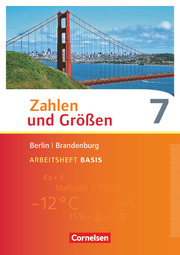 Zahlen und Größen - Berlin und Brandenburg - 7. Schuljahr - Cover