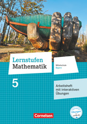 Lernstufen Mathematik - Mittelschule Bayern 2017 - 5. Jahrgangsstufe - Cover