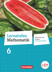 Lernstufen Mathematik - Differenzierende Ausgabe Nordrhein-Westfalen - 6. Schuljahr - Cover