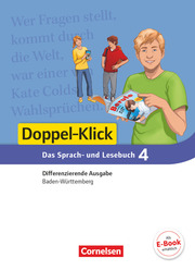 Doppel-Klick - Das Sprach- und Lesebuch - Differenzierende Ausgabe Baden-Württemberg - Band 4: 8. Schuljahr - Cover