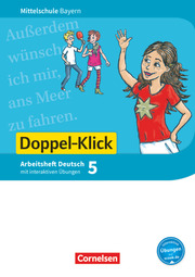 Doppel-Klick - Das Sprach- und Lesebuch - Mittelschule Bayern - 5. Jahrgangsstufe - Cover