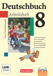 Deutschbuch - Sprach- und Lesebuch - Grundausgabe 2006 - 8. Schuljahr - Cover