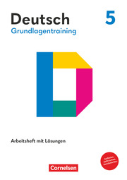 Grundlagentraining Deutsch - Sekundarstufe I - 5. Schuljahr - Cover