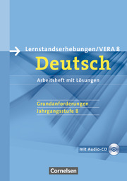 Vorbereitungsmaterialien für VERA - Vergleichsarbeiten/Lernstandserhebungen - Deutsch
