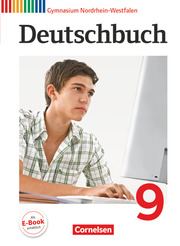 Deutschbuch Gymnasium - Nordrhein-Westfalen - 9. Schuljahr - Cover