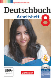 Deutschbuch Gymnasium - Hessen G8/G9 - 8. Schuljahr - Cover