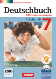 Deutschbuch - Sprach- und Lesebuch - Differenzierende Ausgabe Nordrhein-Westfalen 2011- 7. Schuljahr - Cover