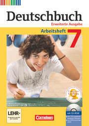 Deutschbuch - Sprach- und Lesebuch - Zu allen erweiterten Ausgaben - 7. Schuljahr - Cover