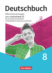 Deutschbuch - Sprach- und Lesebuch - Differenzierende Ausgabe 2020 - 8. Schuljahr - Cover
