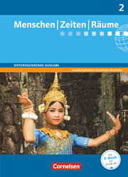 Menschen-Zeiten-Räume - Arbeitsbuch für Gesellschaftslehre - Differenzierende Ausgabe Nordrhein-Westfalen 2013 - Band 2: 7./8. Schuljahr - Cover