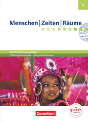 Menschen-Zeiten-Räume - Arbeitsbuch für Gesellschaftswissenschaften - Differenzierende Ausgabe Grundschule Berlin und Brandenburg - 5. Schuljahr - Cover