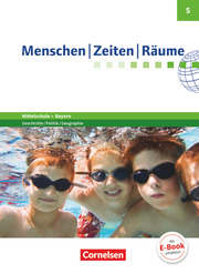 Menschen-Zeiten-Räume - Arbeitsbuch für Geschichte/Politik/Geographie Mittelschule Bayern 2017 - 5. Jahrgangsstufe - Cover